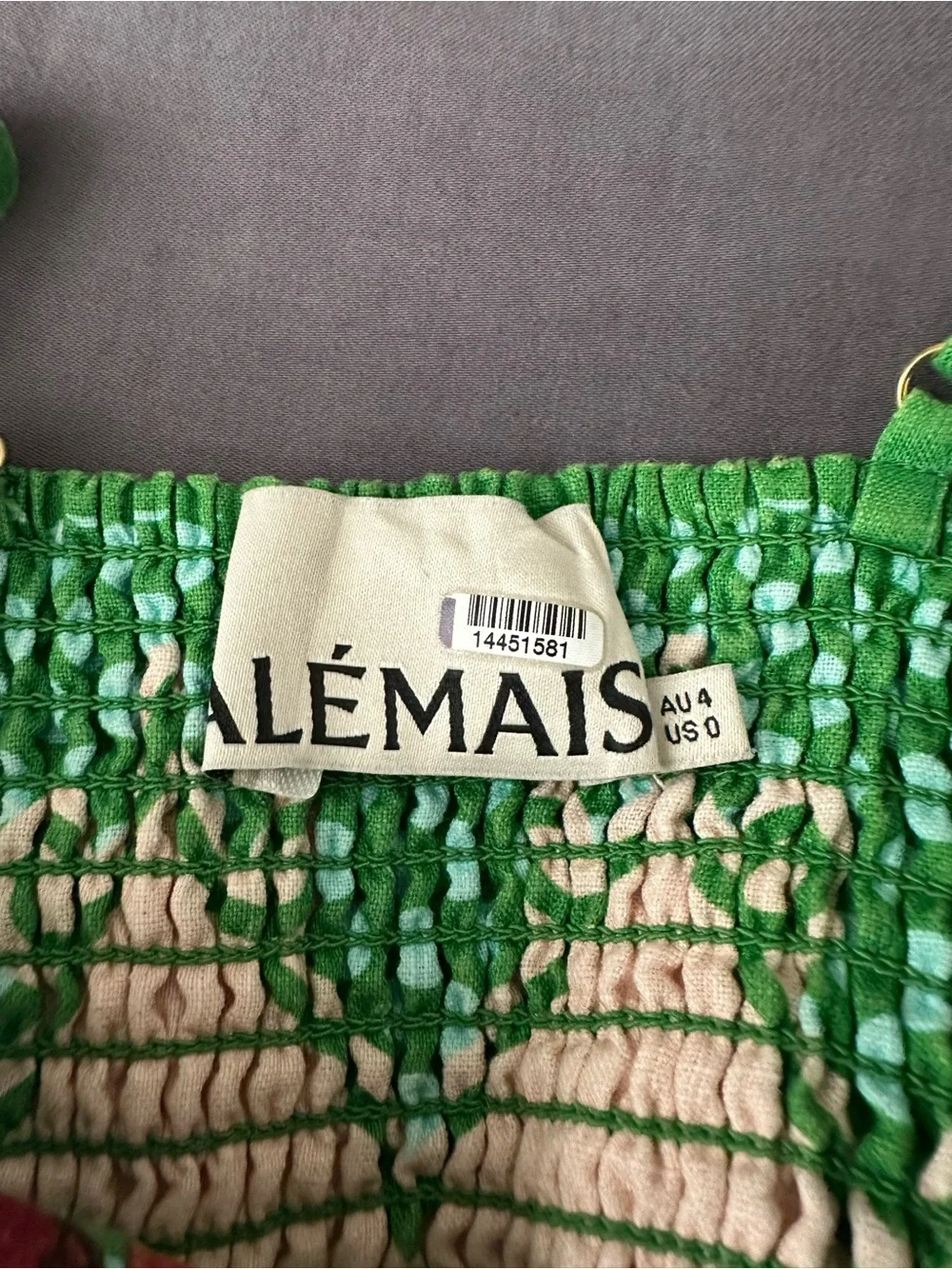 Alemais Lemonis Linen Summer Dress Size 0 - Picture 3 of 14